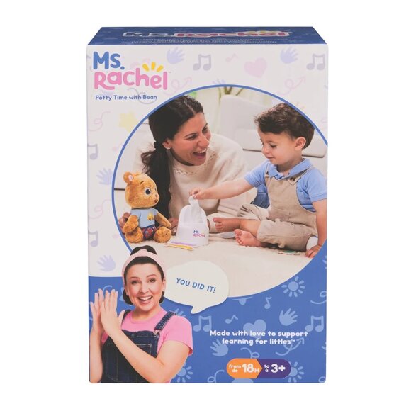 AUTHENTIC MS. RACHEL POTTY TIME WITH BEAN INTERACTIVE KIT NWT - Picture 9 of 13